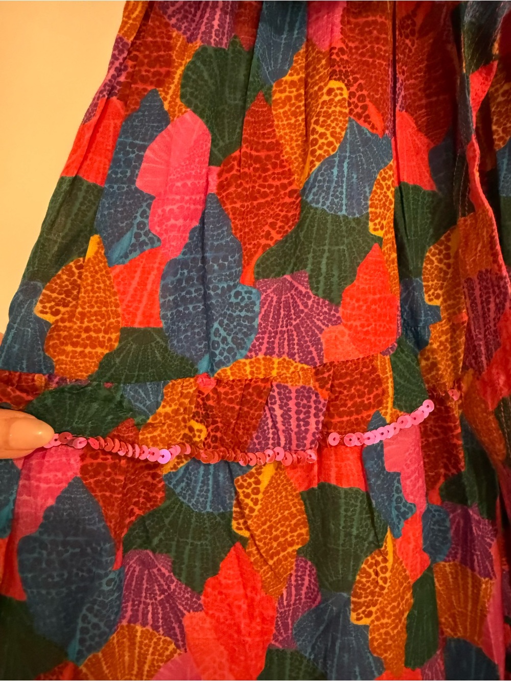 NWT Briton Court Delilah Maxi Dress in Pink Multi Medium - Picture 9 of 13